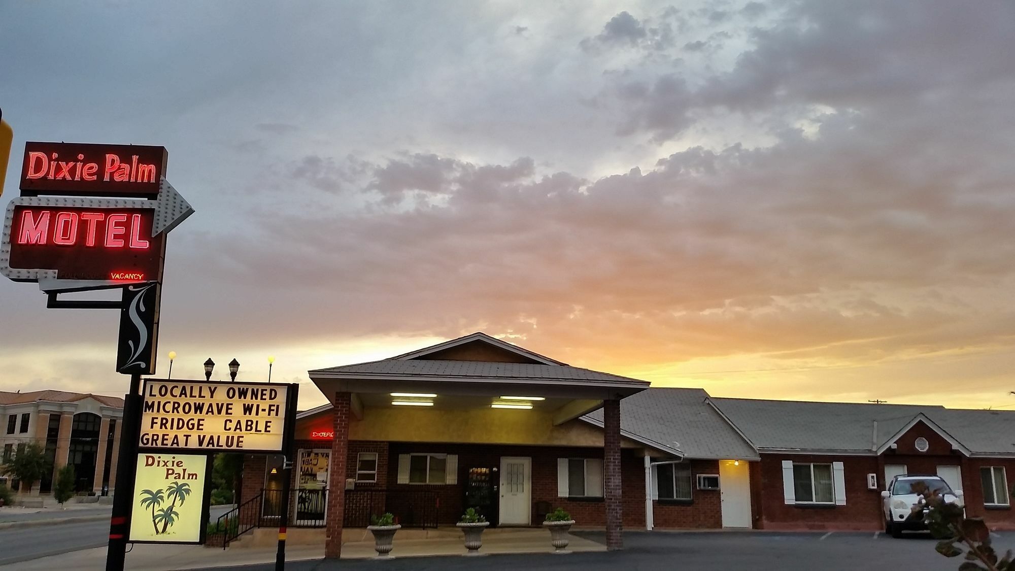Dixie Palm Motel St. George Exteriér fotografie